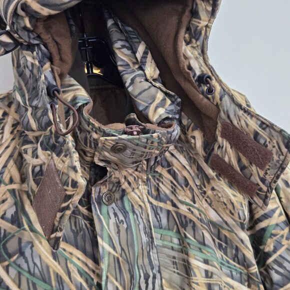 Columbia Mens M Camo Hunting Jacket Shadow Grass Mossy Oak + Liner Reversible - Picture 10 of 16